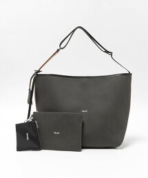 ＜hALON＞貼合單肩包