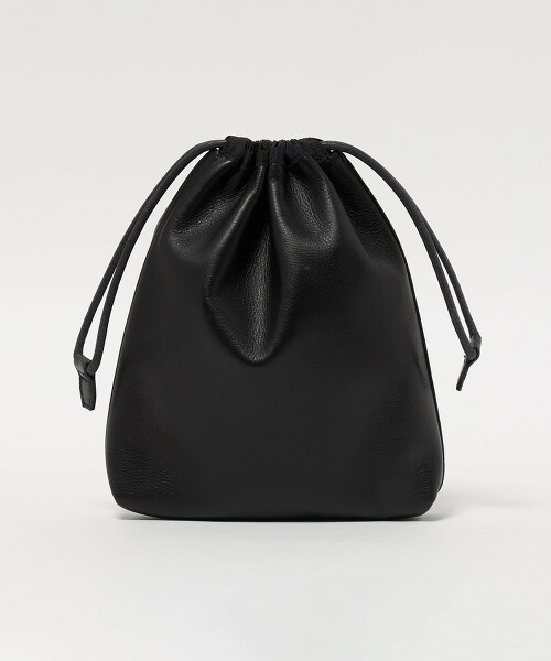 UNFINISHED LEATHER PURSE 束口包