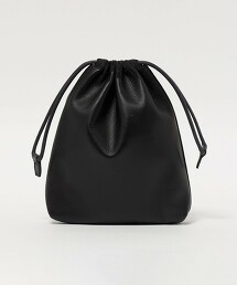 UNFINISHED LEATHER PURSE 束口包