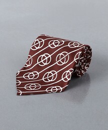 ＜Fratelli Luigi＞ 圓圈 印刷 領帶