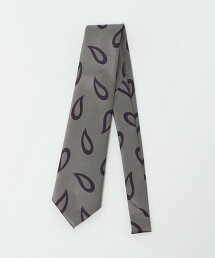 佩斯利花紋緹花領帶