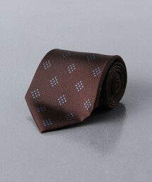 ＜UNITED ARROWS＞ 印刷 小紋領帶 日本製