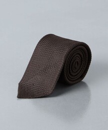 ＜UNITED ARROWS＞ 棉紗 素色 領帶 日本製