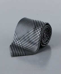 ＜UNITED ARROWS＞ 格倫格紋 緹花織領帶 日本製