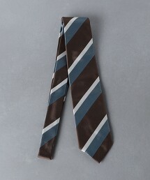 多彩 條紋 領帶