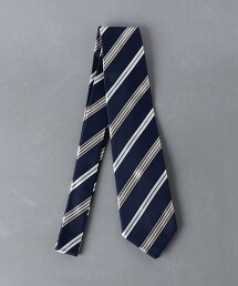 絲綢 多彩 條紋 領帶