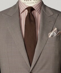 棉紗 素色 領帶 日本製