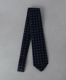 絲綢 圓點 領帶 日本製