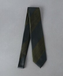雙色寬版平織 REGIMENTAL 領帶 日本製