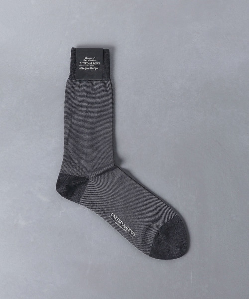 <UNITED ARROWS> 橫條紋長襪