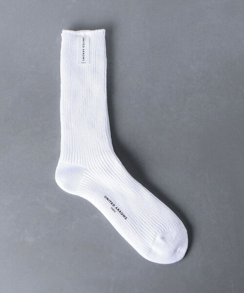 <UNITED ARROWS> 羅紋針織襪 日本製