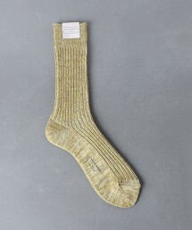 混色 羅紋長襪