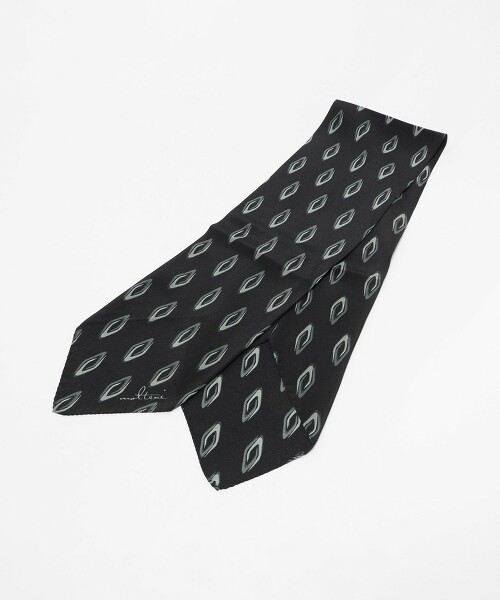 ＜molteni＞印花阿斯科特領巾