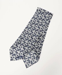 ＜molteni＞ 波浪印花阿斯科特領巾