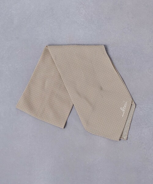 <molteni> 點點印花阿斯科特領巾