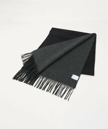 喀什米爾羊毛正反兩用圍巾