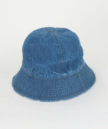 ＜KIJIMA TAKAYUKI＞牛仔6拼接漁夫帽