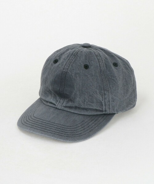 ＜KIJIMA TAKAYUKI＞牛仔6拼接棒球帽