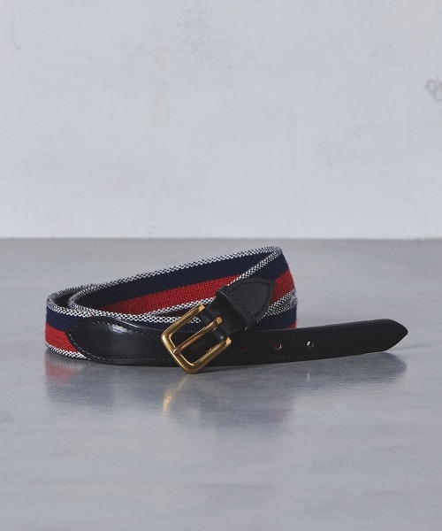 【特別訂製】<Whitehouse Cox> RIBON BELT † 腰帶