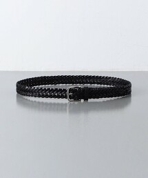 ＜L’arcobaleno＞ 30mm 皮革網眼腰帶