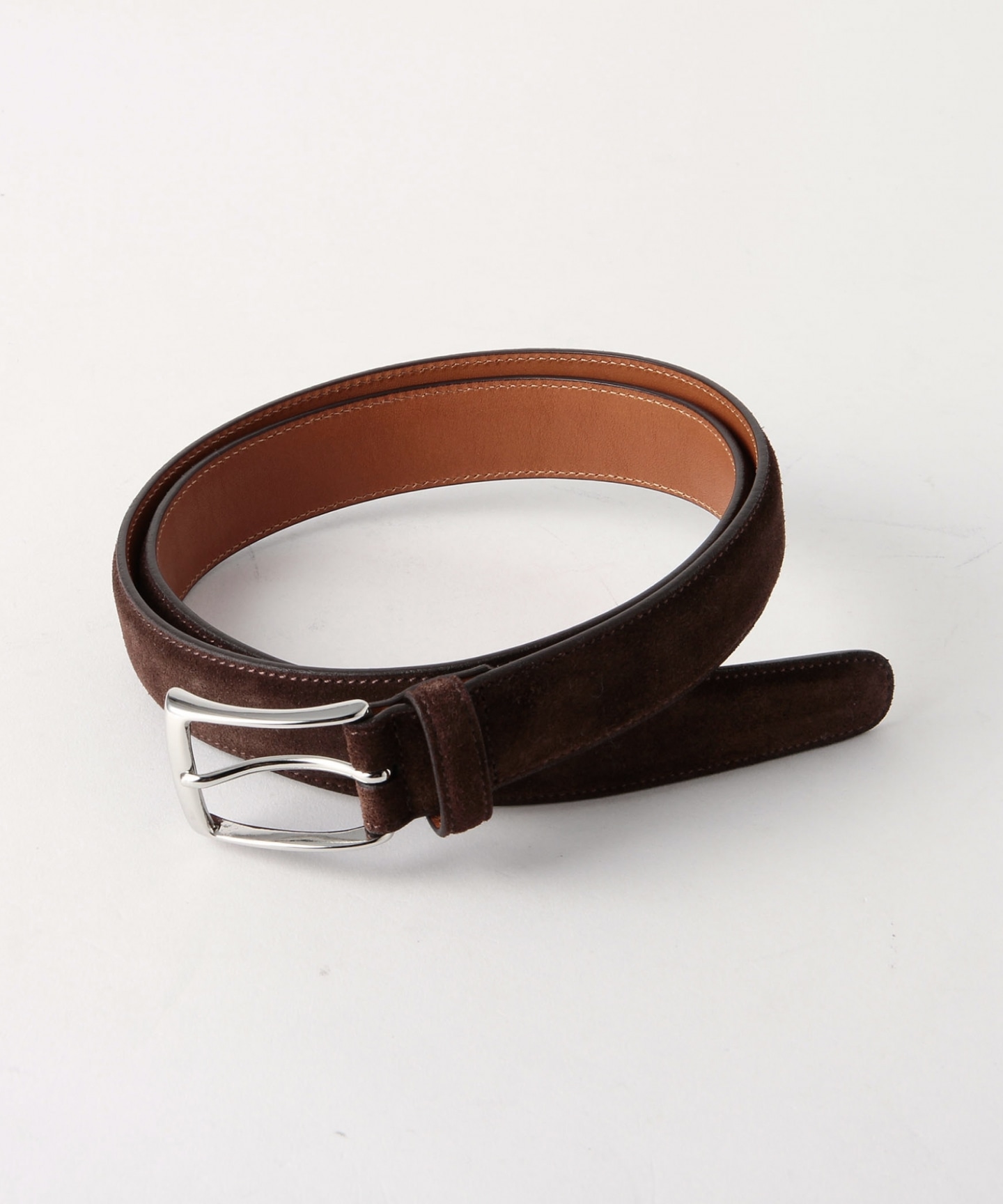 ua 绒面牛皮腰带