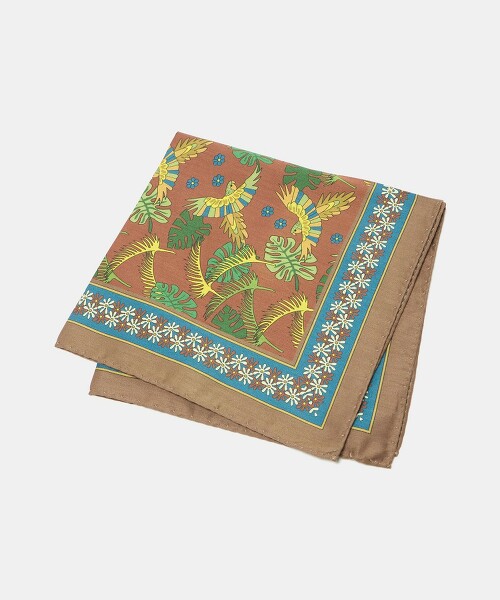 ＜ARCURI＞動物印花口袋巾