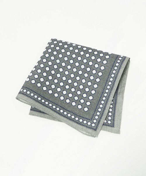 ＜molteni＞圓圈口袋巾