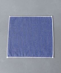格紋 拉絨 手帕 日本製