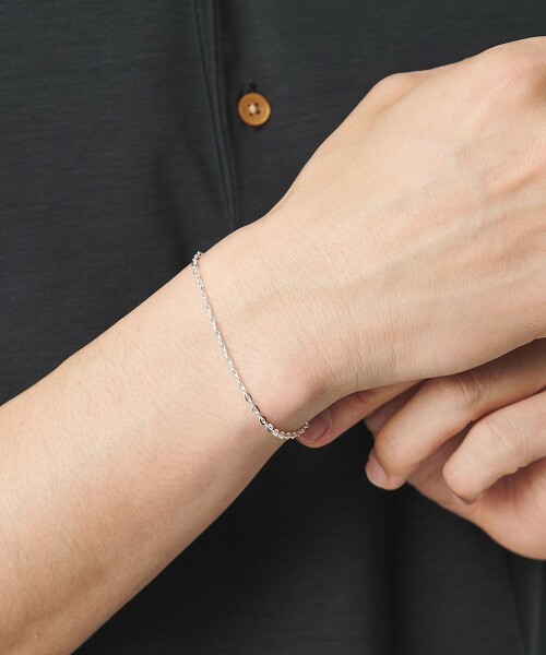 SILVER925 橢圓手鏈