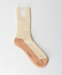 BY 雙色 寬羅紋襪 日本製
