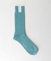 BY 絲光加工 羅紋 長襪 日本製