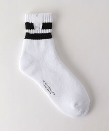 BY 2線 柔軟 拉絨 短襪 日本製