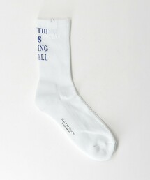 鹿子織 LOGO 襪子 日本製