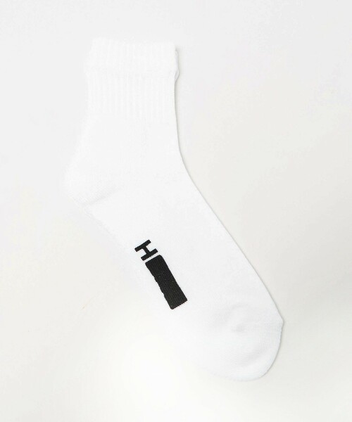 <H>110N 絲光加工拉絨短襪