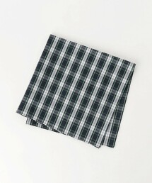 格紋棉質手帕