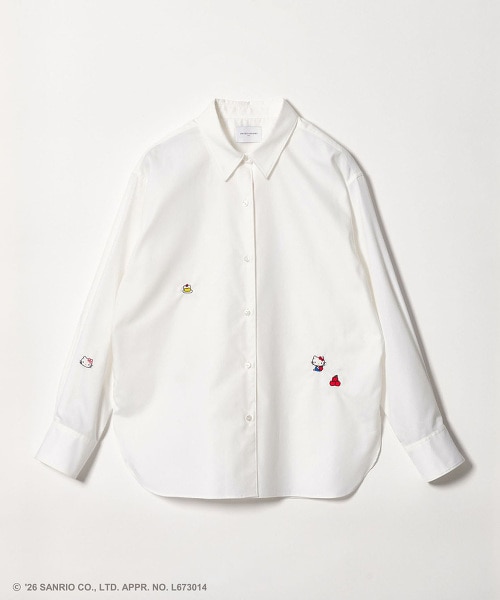 ＜HELLO KITTY × UNITED ARROWS＞刺繡襯衫