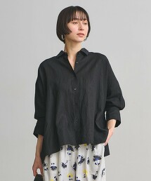 亞麻土耳其袖襯衫