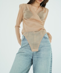 TW CLANE SHEER BODYSUITS 透膚連身上衣