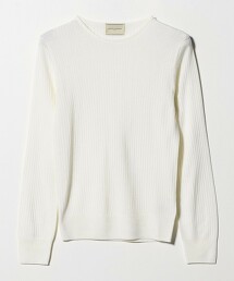 羅紋圓領針織衫