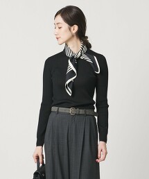 羅紋圓領針織衫