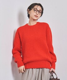 FLUFFY 圓領針織