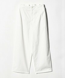 後抓摺綁結設計長褲