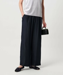 平織抽繩輕便褲