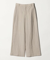 亞麻貼袋輕便褲