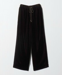 天鵝絨輕便褲