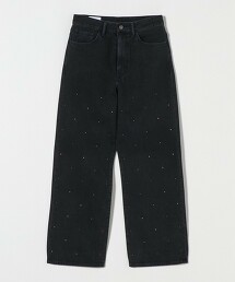 棉質水鑽牛仔褲