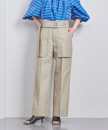 平織腰帶長褲 日本製