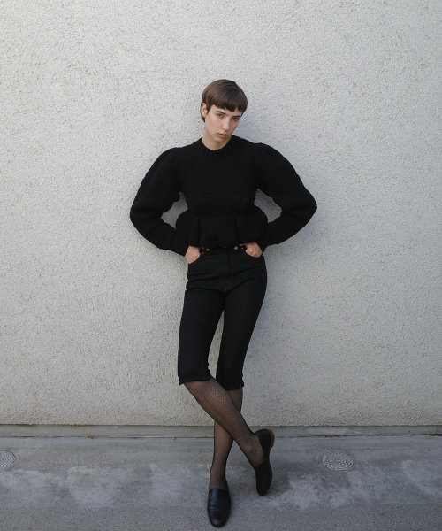 TW CLANE DNM CAPRI PT 牛仔七分褲