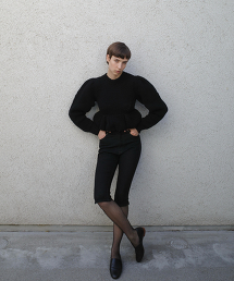 TW CLANE DNM CAPRI PT 牛仔七分褲