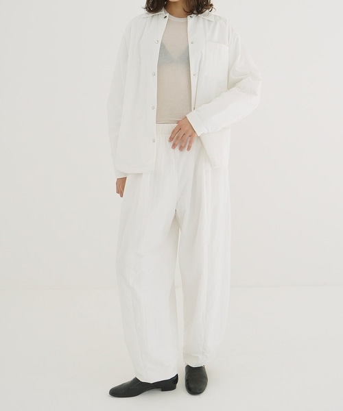 TW  CLANE PADDED FORM PT 加厚錐形褲